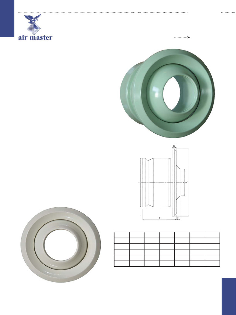 Eye Ball Diffuser_removed (1) | PDF | Mechanical Engineering