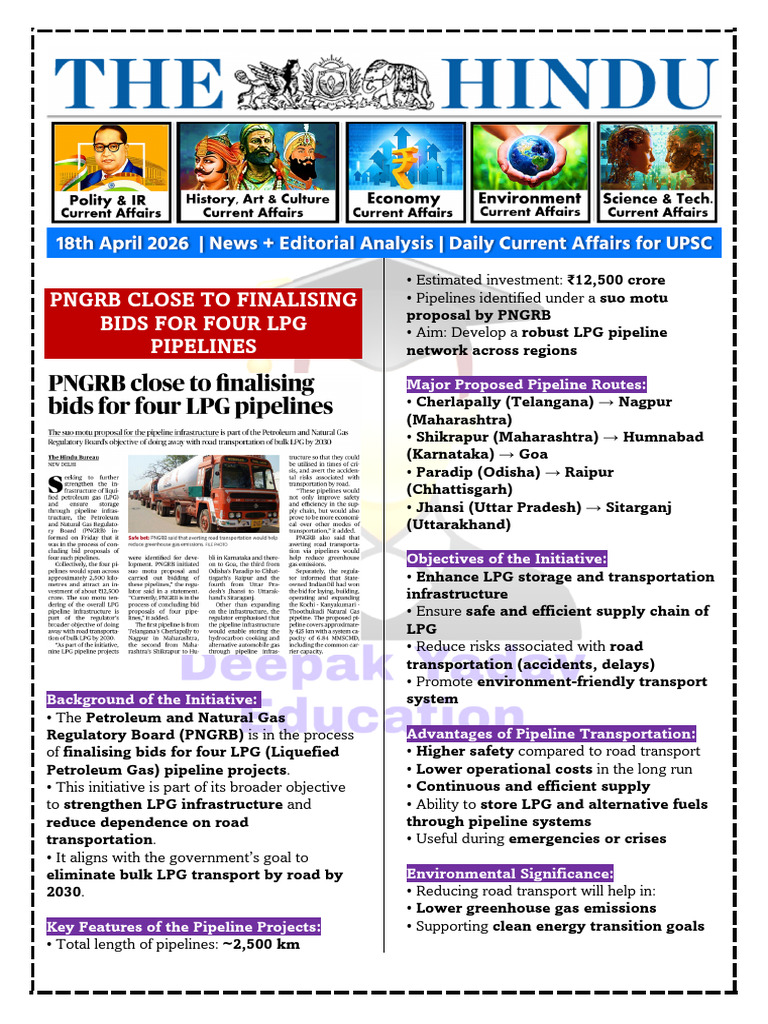 18 April 2026 Deepak Yadav Education Class Notes in English | PDF ...