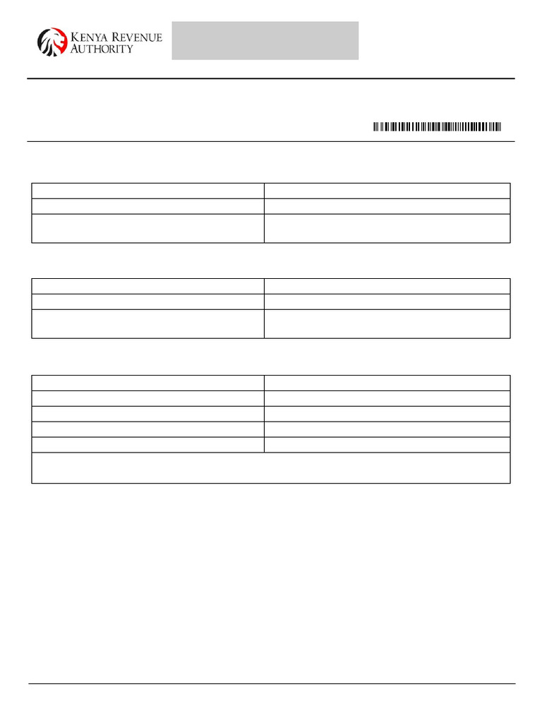 WHT Certificate | PDF | Nairobi | International Taxation