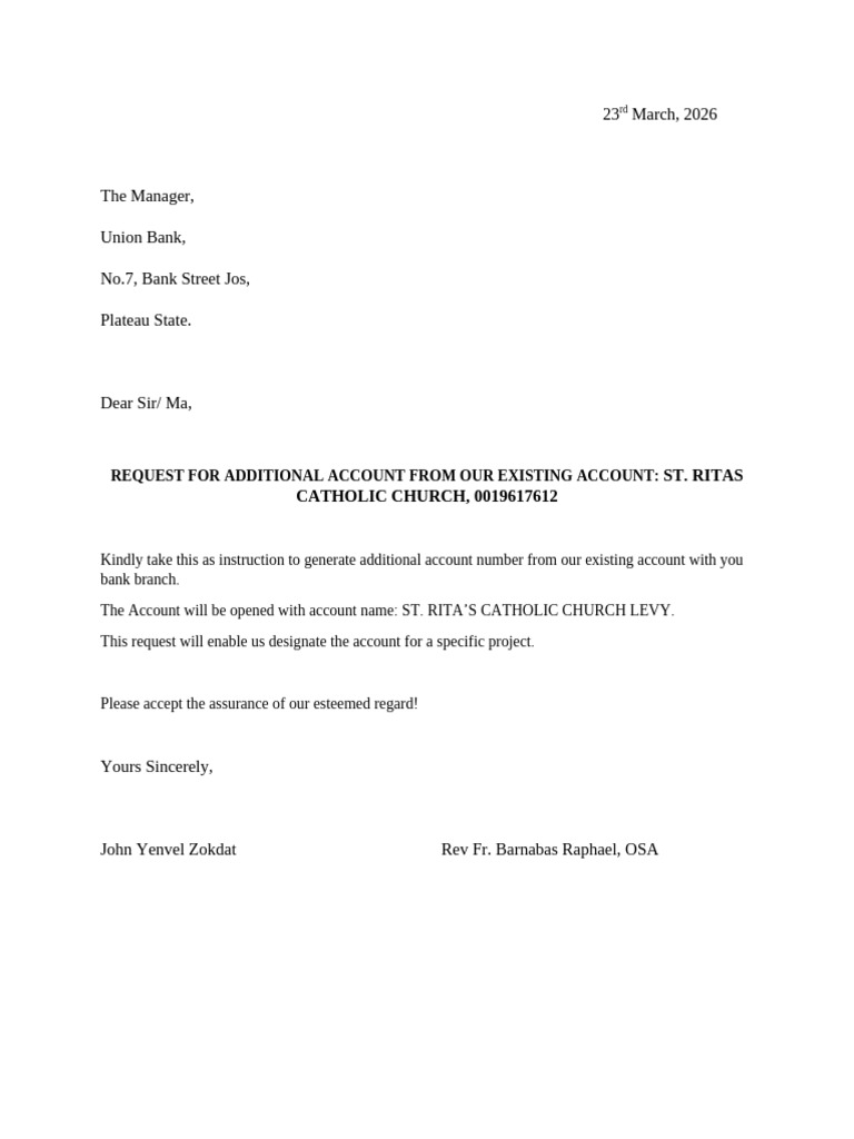 New Account Request | PDF