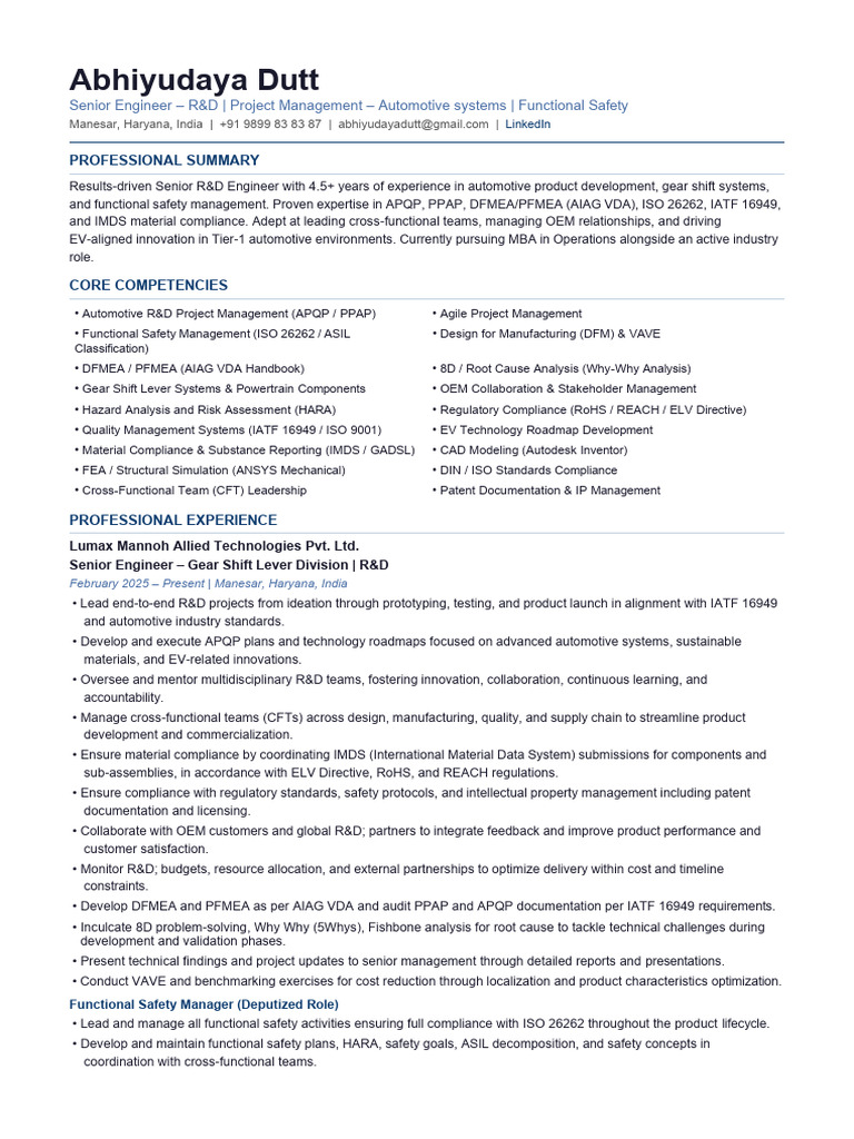 Abhiyudaya_FV_CV_ | PDF | Business