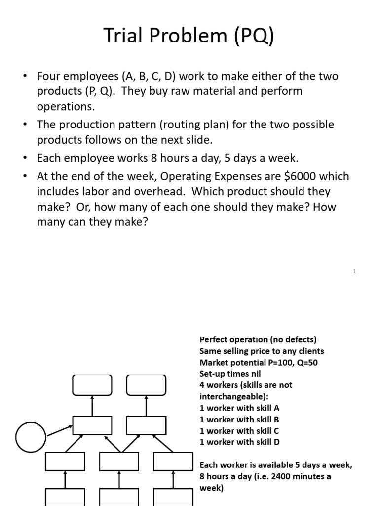 PQ Exercise Explained | PDF | Cost | Cost Accounting