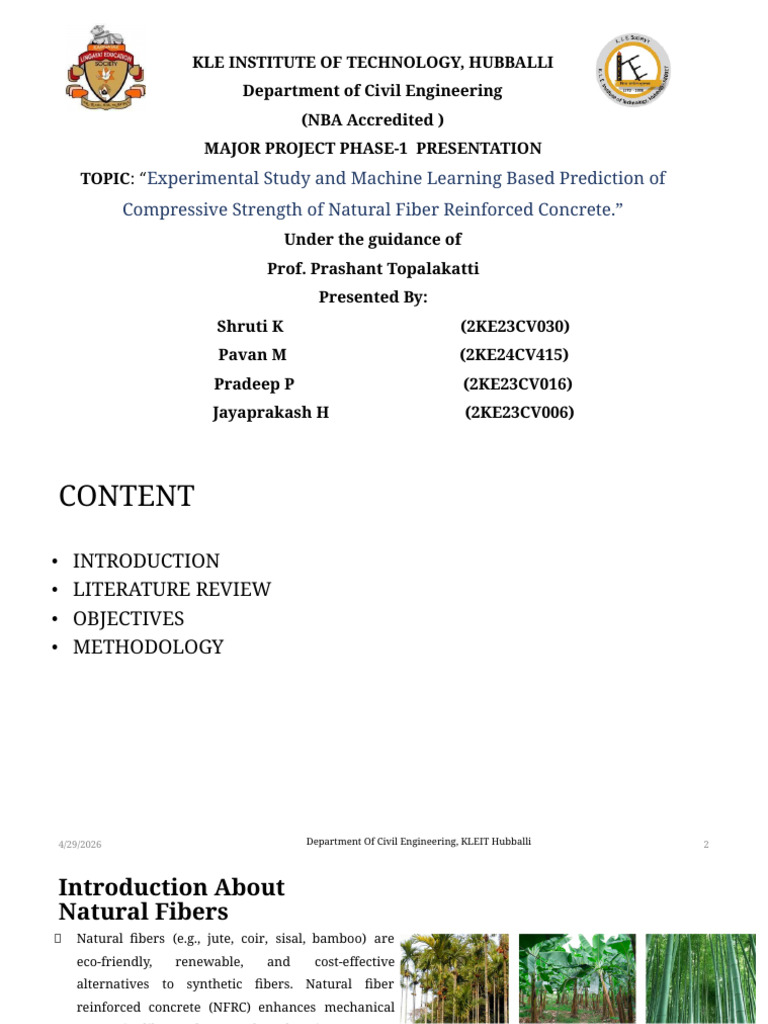 Major Project Review | PDF | Concrete | Machine Learning