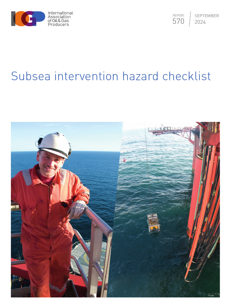 570 - Subsea Intervention Hazard Checklist | PDF | Leak | Underwater Diving