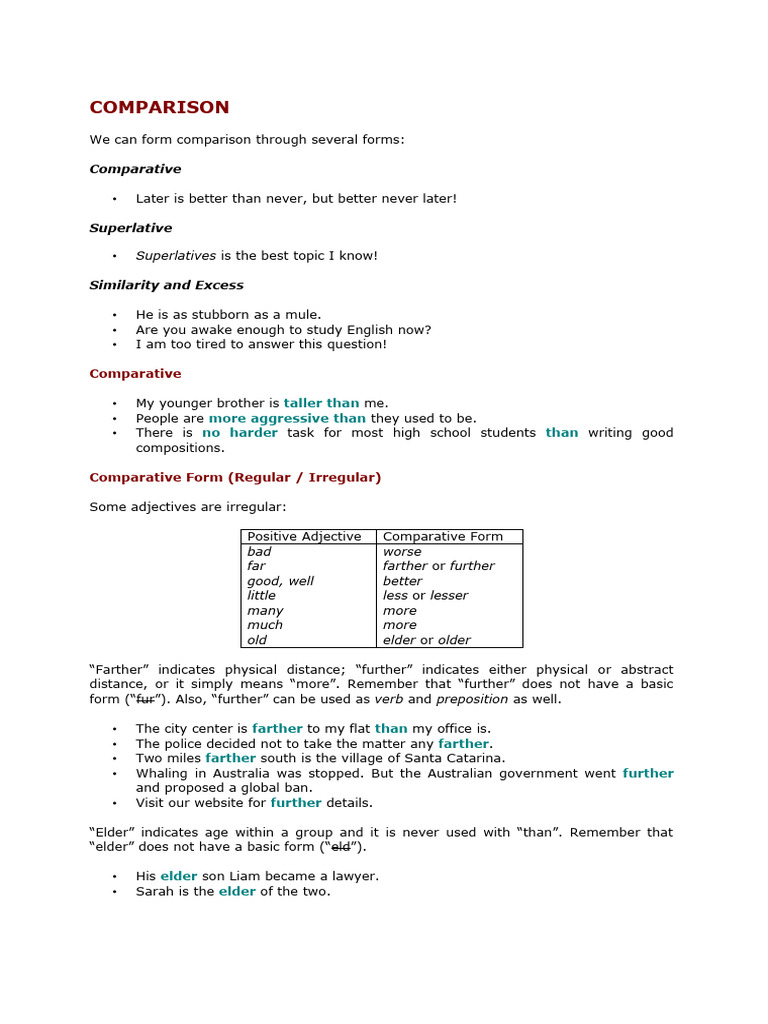 08-Comparison Clause | PDF