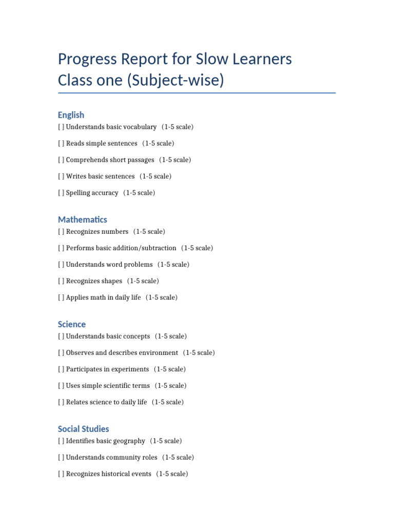 Progress Report by Kamran | PDF