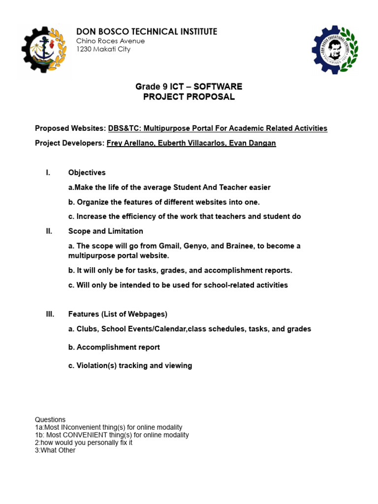 Proposal Template 3 | PDF
