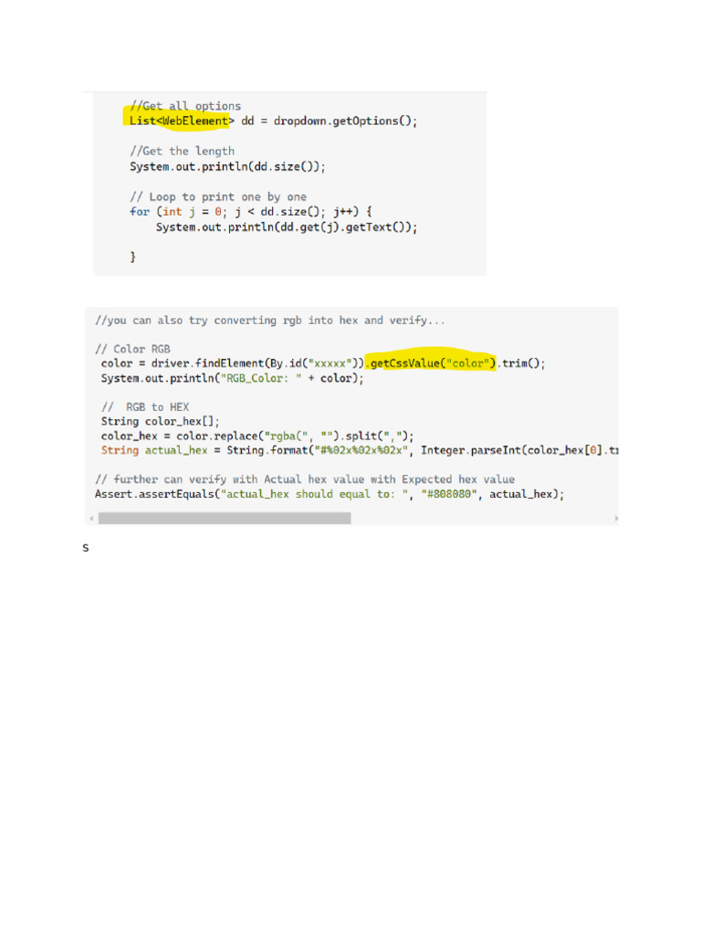 Selenium Iq | PDF | Method (Computer Programming) | Software Testing
