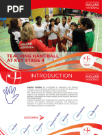 Types of Passes and Reception in Handball | PDF | Forward (Association ...
