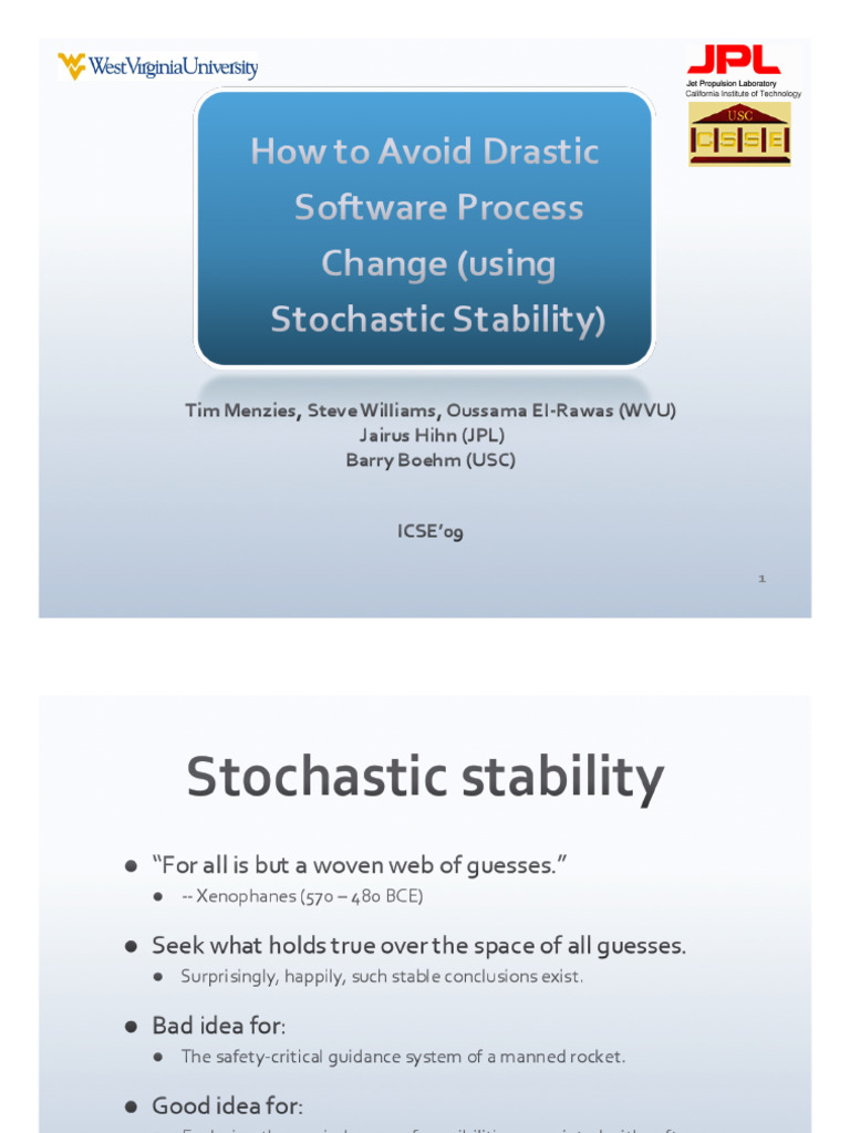 How to Avoid Drastic Software Process Change | PDF