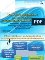 Ruolo Pediatra Di Famiglia Psicologia Pediatrica