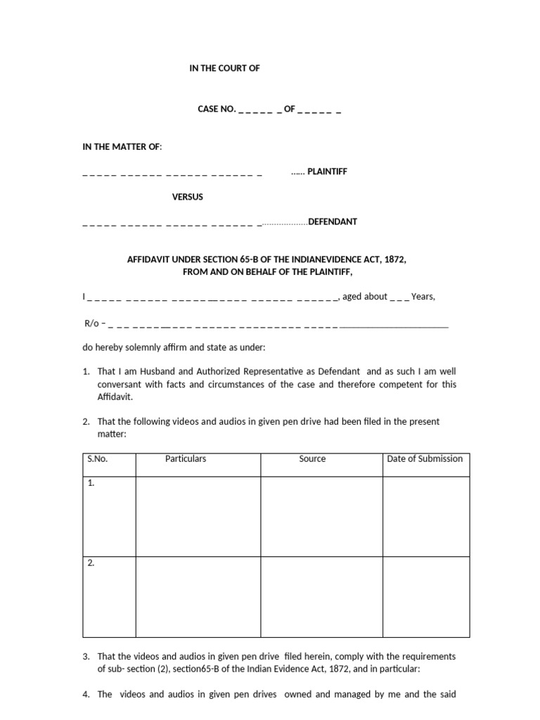 65b Certificate Format (1) | PDF
