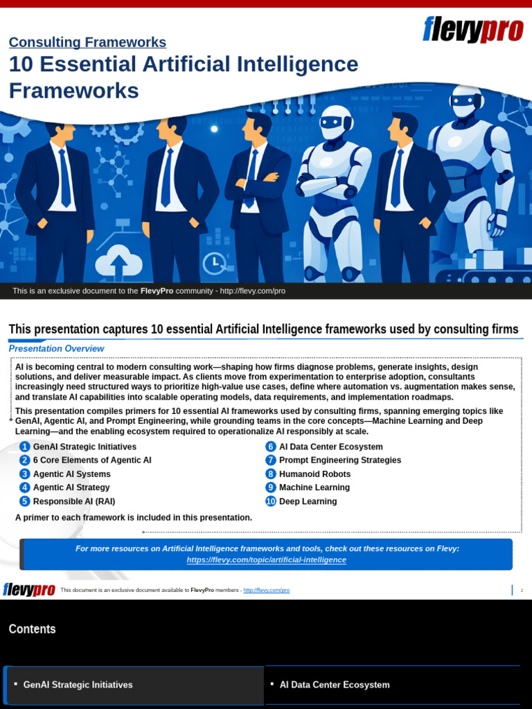 (Flevy.com Free Download) 10 Essential Artificial Intelligence ...