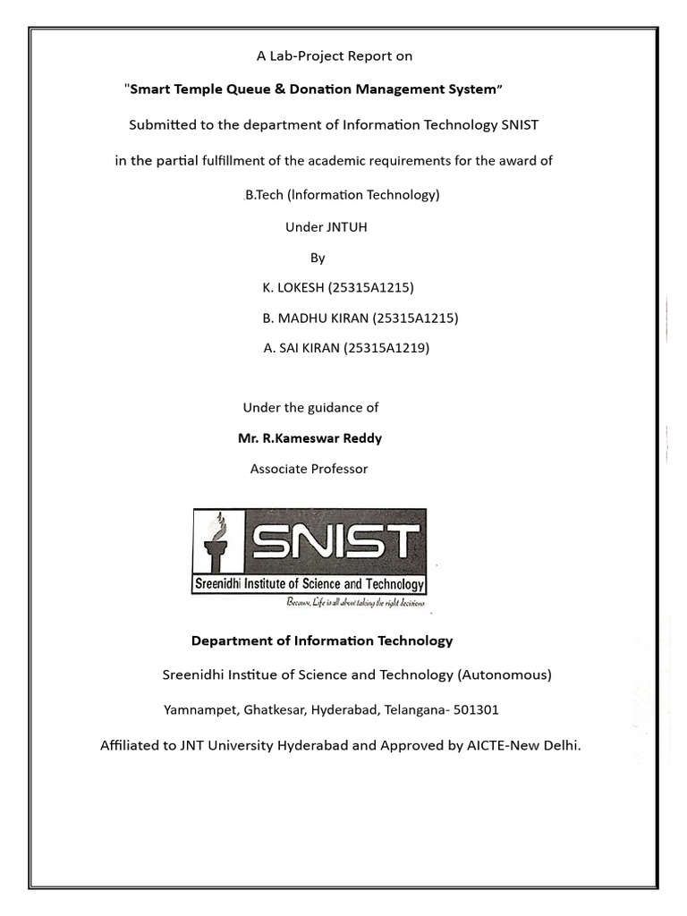 dbms_proj (1) (1) | PDF | Databases | Information Technology