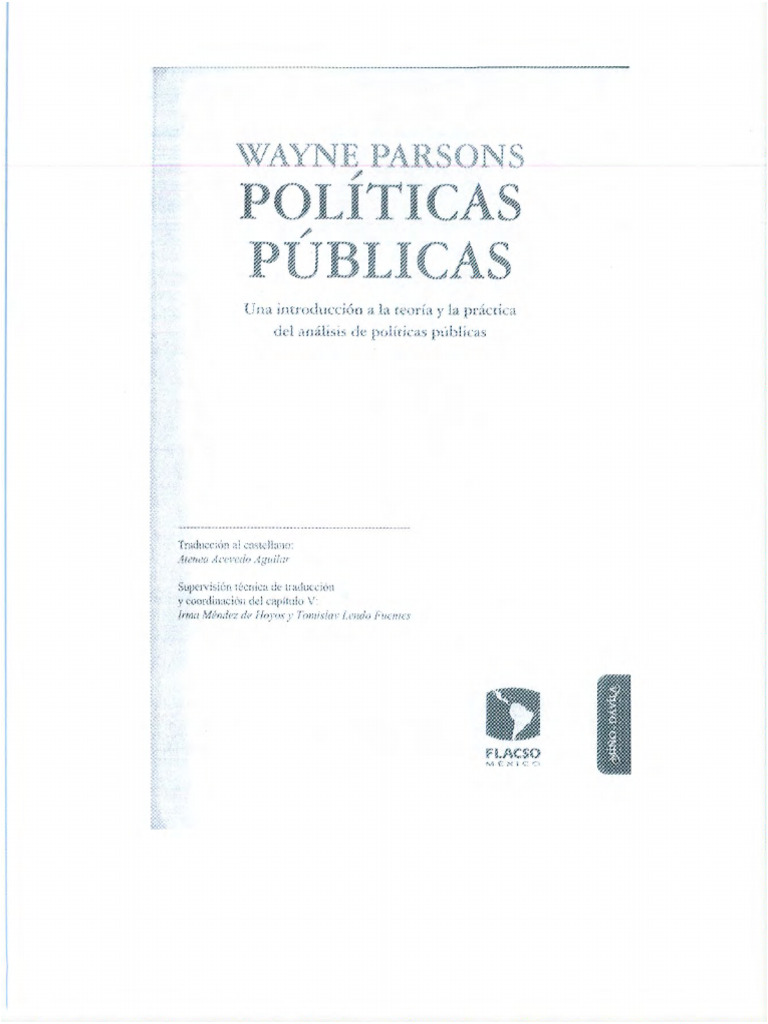 Polc3adticas Pc3bablicas Cap 1 | PDF