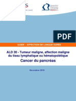 Cancer Du Pancreas