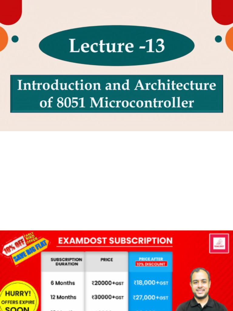 Microcontroller full note | PDF