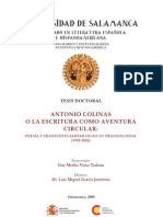 DLEH - Antonio Colinas o La Escritura Como Aventura