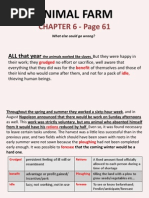 Critical lens essay on animal farm