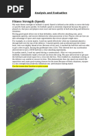 Performance Analysis in PE Coursework | PDF | Weakness | Defender ...