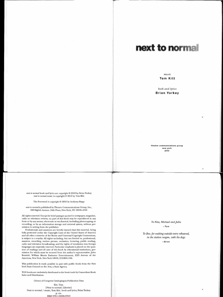 Next to Normal 2 | PDF