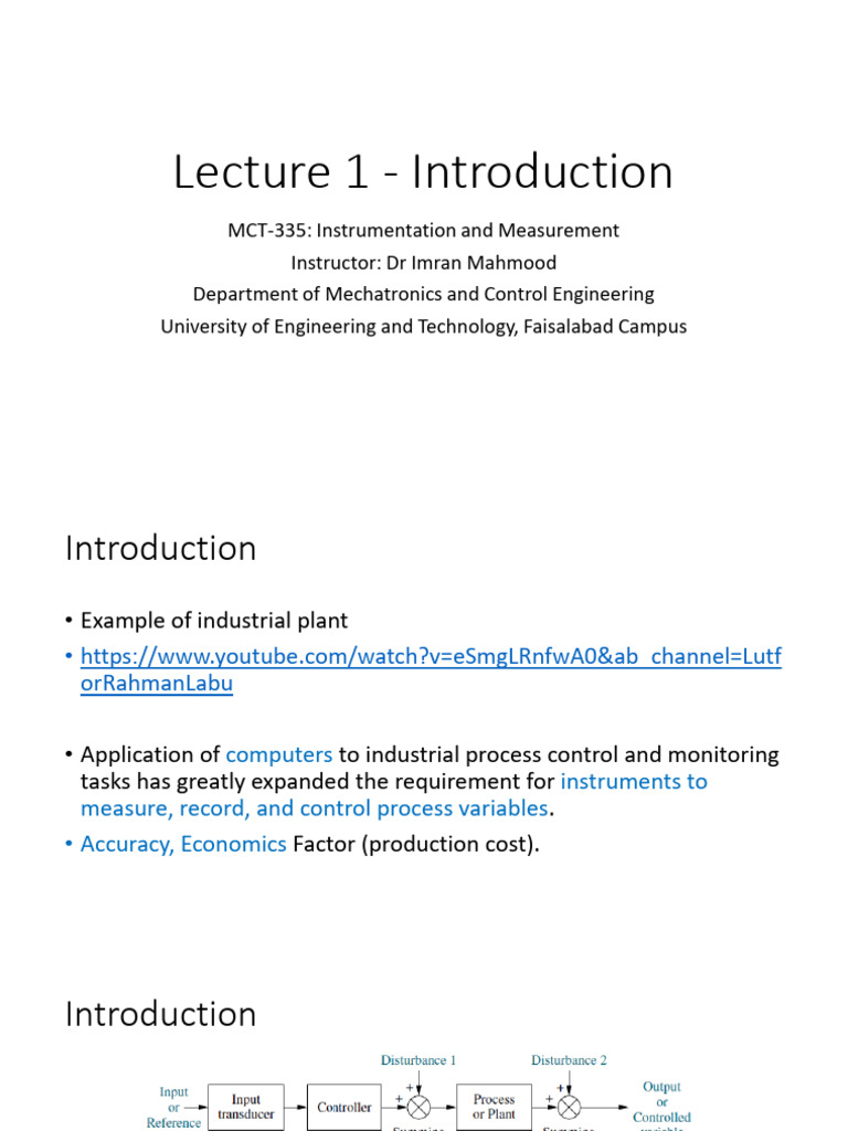 Instrumentation Lec 1to7 | PDF | Calibration | Observational Error
