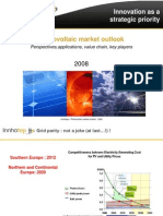 Innhotep - Panorama du marché photovoltaïque mondial - 2008