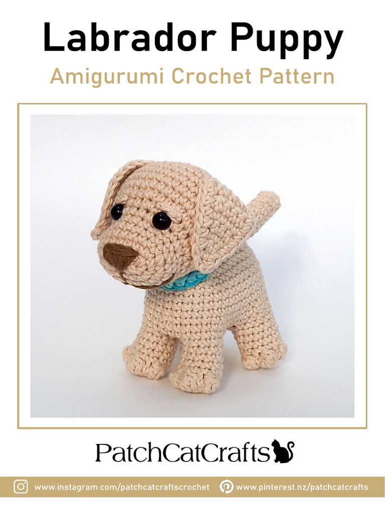 LabradorPuppyCrochetPattern | PDF | Crochet | Yarn