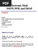 Electronic Mail: SMTP, Pop, and Imap: Content