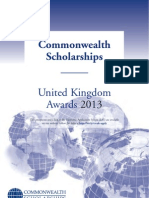 Prospectus Scholarships 2013