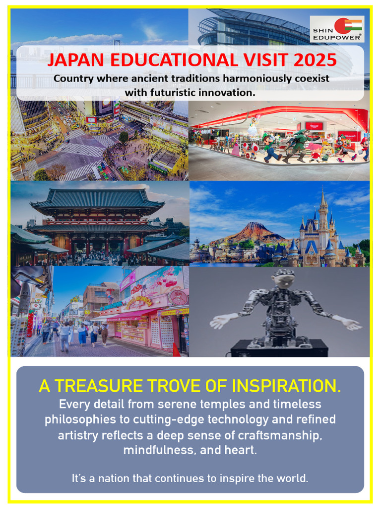 Flyer for Japan Program 2025 | PDF | Japan