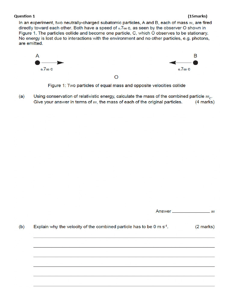 Wace SA2 Relativity | PDF