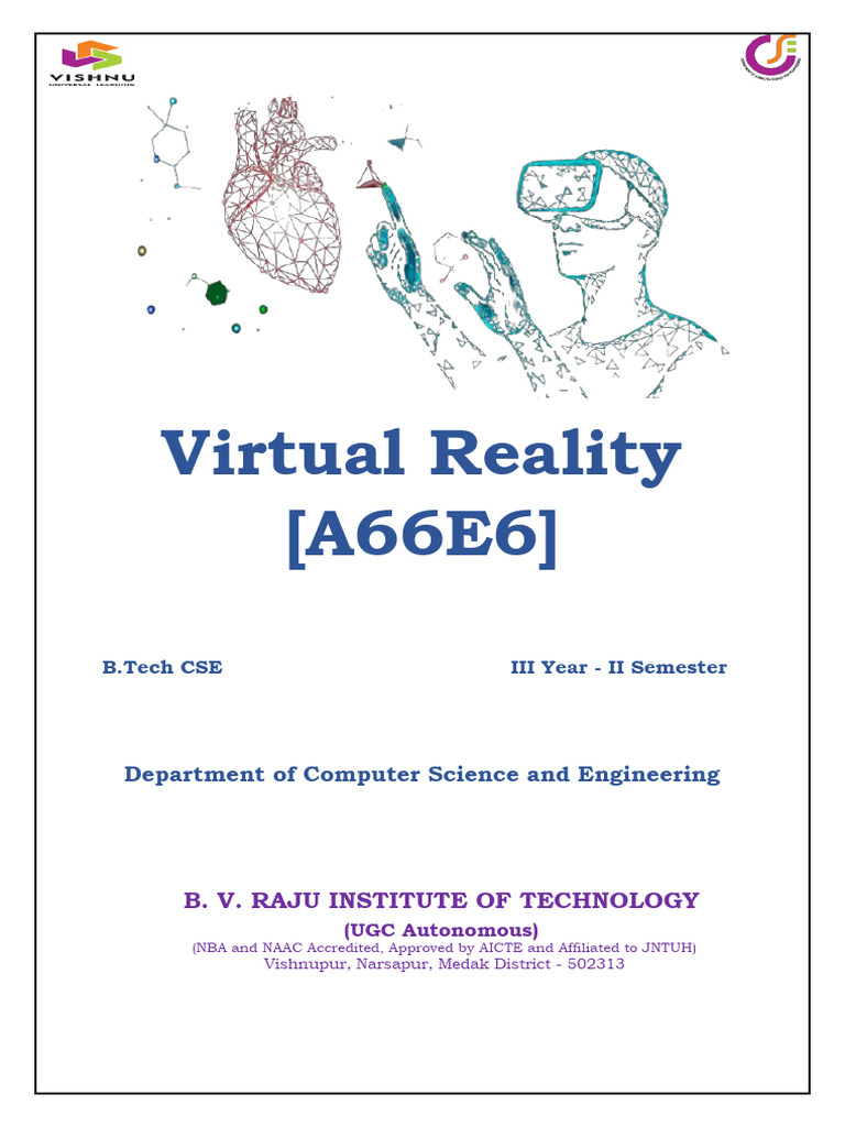 VR Unit 1 Note. | PDF | Augmented Reality | Virtual Reality