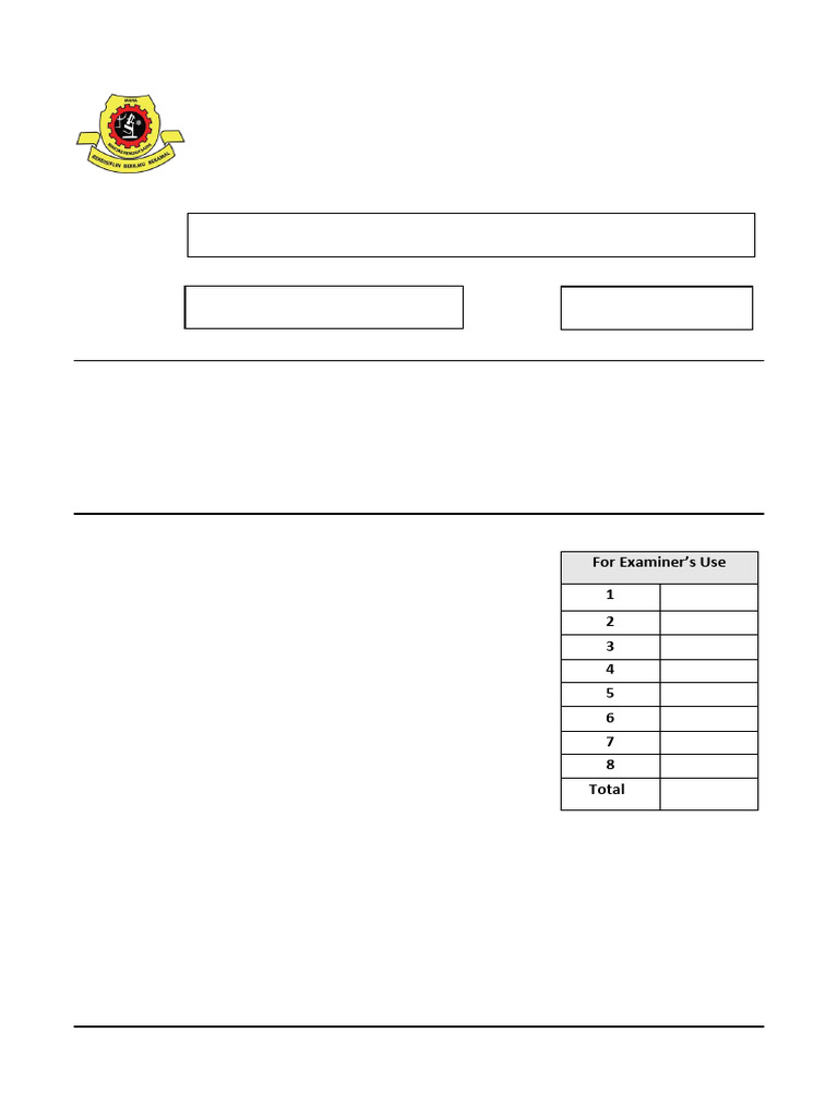 SOALAN MATHEMATICS P1 F1 SEM I 2023 (IGCSE) | PDF | Mathematics