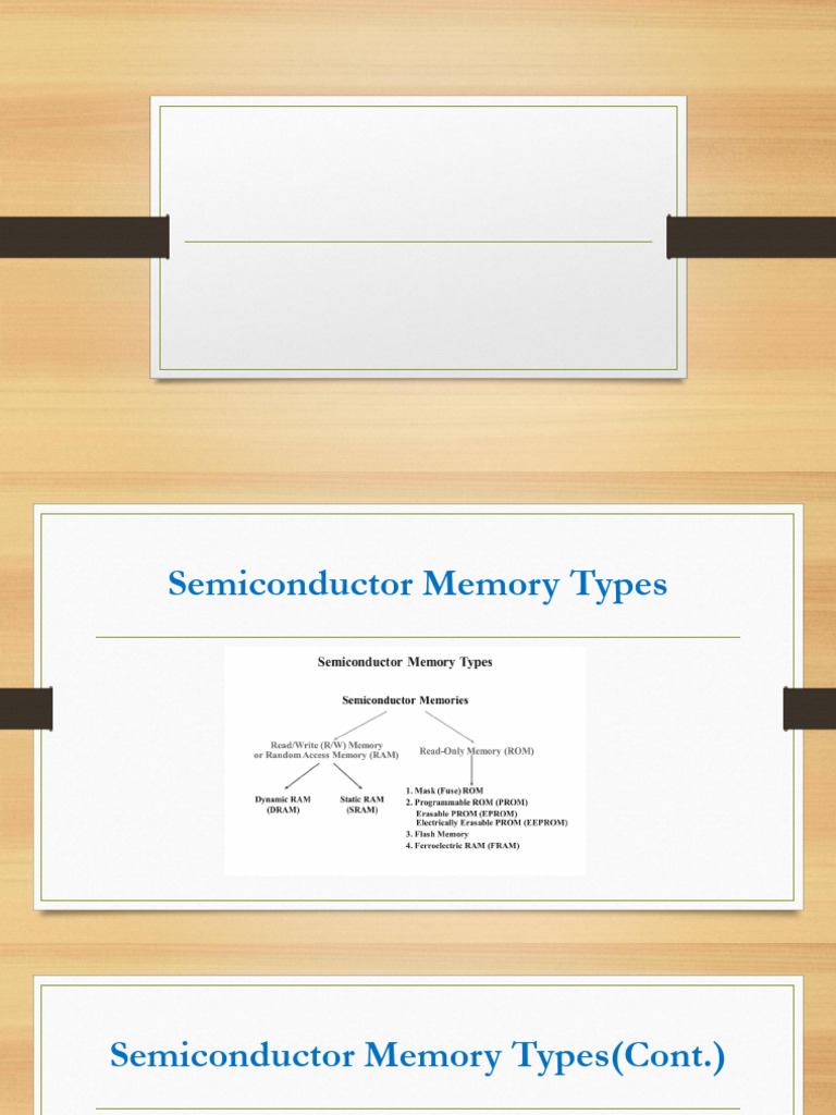 Semiconductor Memories | PDF