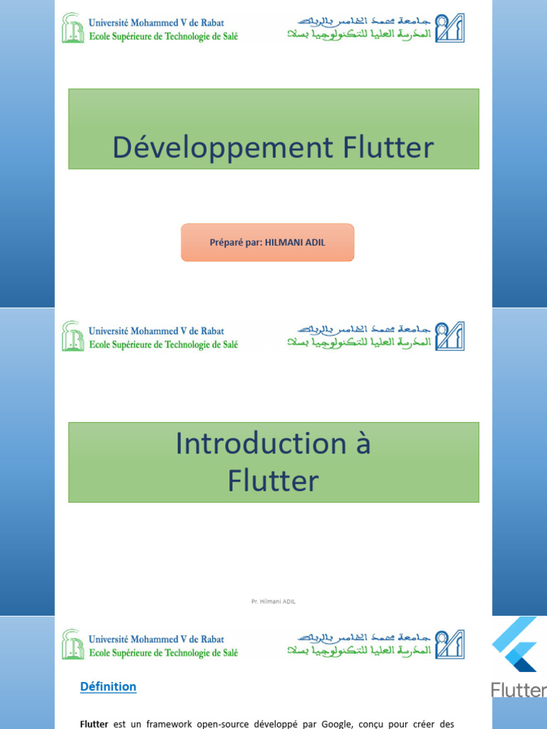 Flutter Final | PDF | Android (Système d'exploitation) | Logiciel