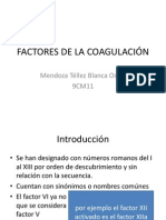 Factores de La Coagulación