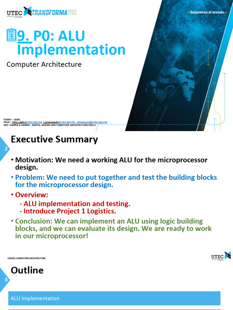 Sem5_2ArchL-ALU implementation | PDF | Computing | Digital Technology