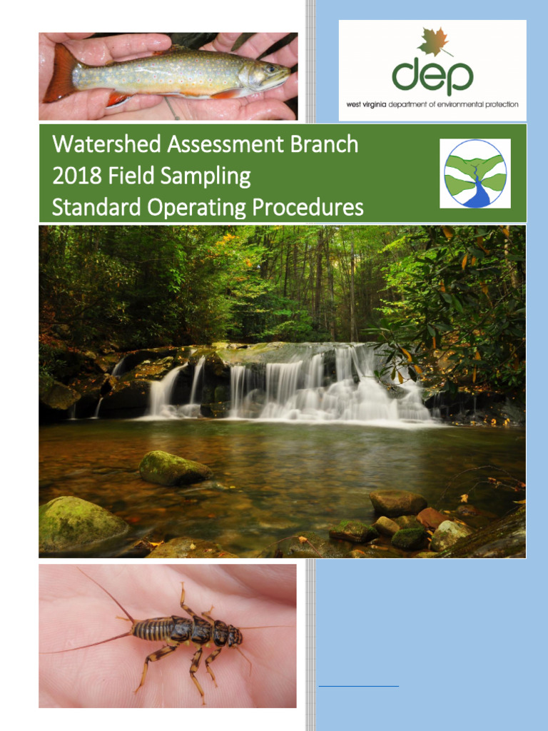2018_FINAL_WAB_Field_Sampling_SOP | PDF | Water Quality | Flow Measurement
