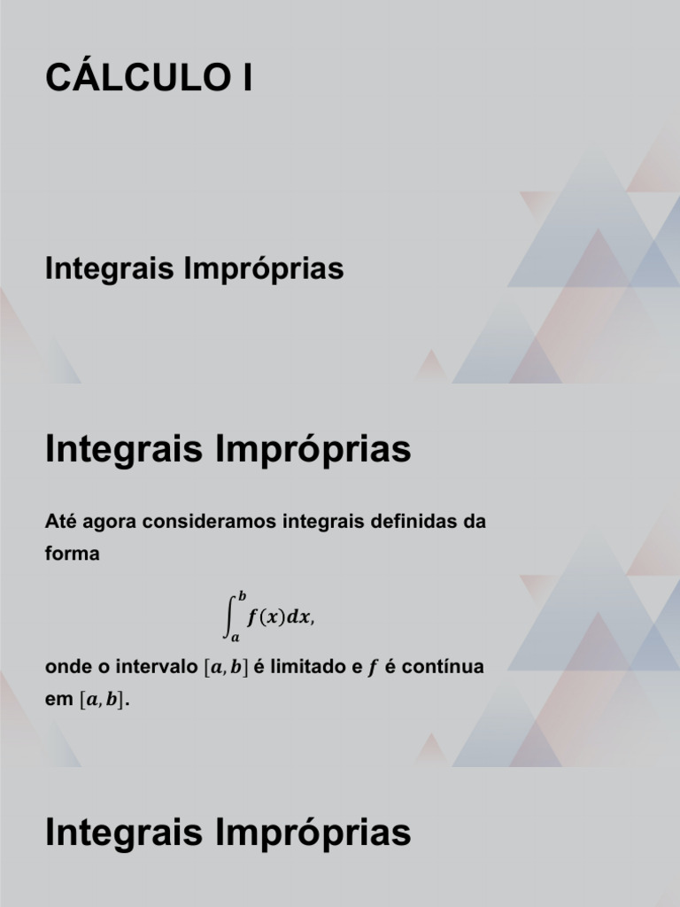 CalculoI Aula 23 | PDF | Integrante | Limite (Matemática)