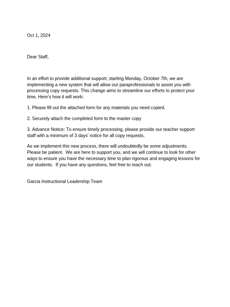 Copies for Teachers | PDF