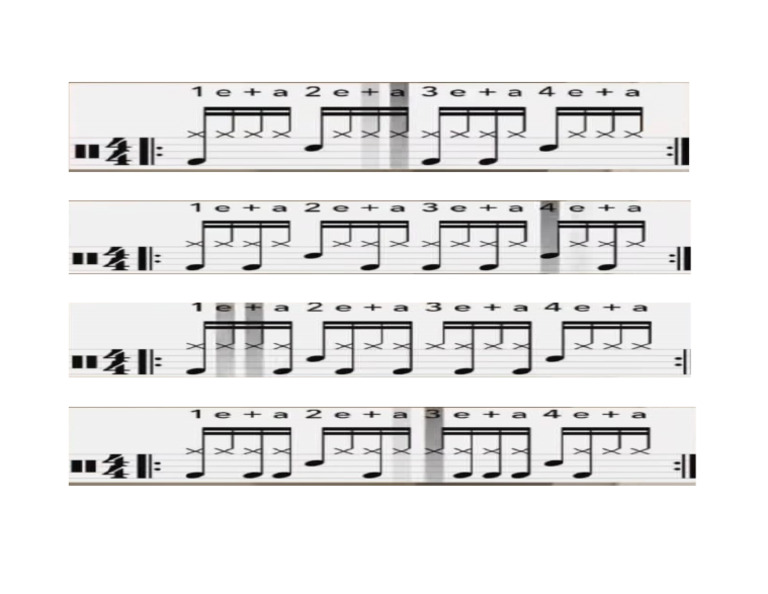 16th Note Beats | PDF