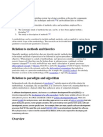 Methodology Guideline System