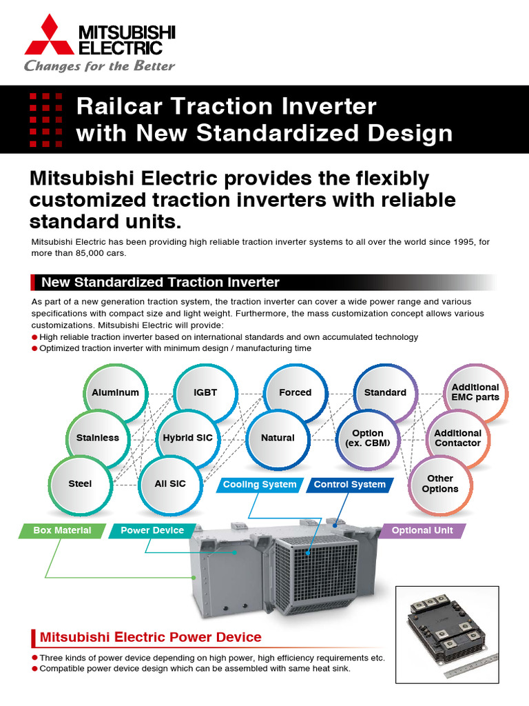 Railcar Traction Inverter | PDF | Power Inverter | Direct Current