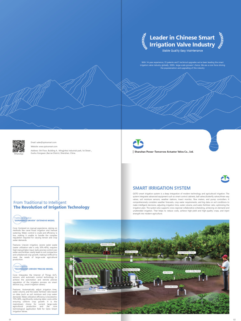 2026 QOTO Smart Valve Brochure_compressed | PDF | Irrigation | Valve