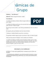 Dinâmicas de Grupo