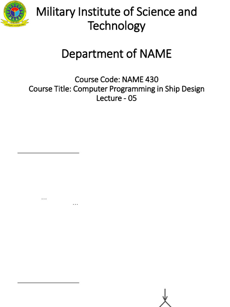 Lecture 05 | PDF | Computer Engineering | Programming Paradigms