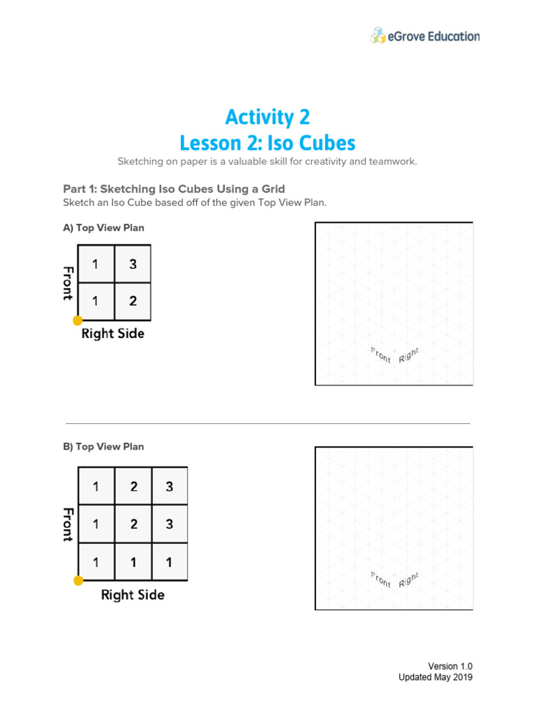Iso+Cubes+Activity+2 | PDF
