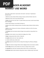 200 Key Trading Terms Explained | PDF | Stocks | Investing