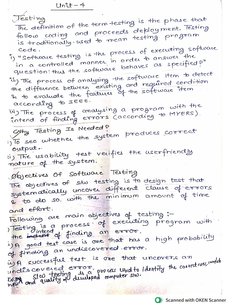 Unit-4 software engineering | PDF